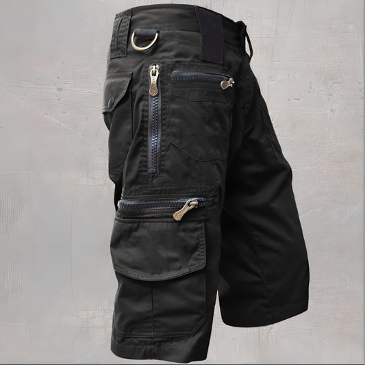 Adventure Ready | Men's Cargo Shorts with Multiple Pockets | Durable Comfort for Outdoor Activities