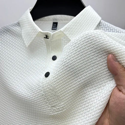 Alfie Collection | Men's Polo Shirt with Moisture-Wicking Fabric | Stylish Comfort for Warm Weather