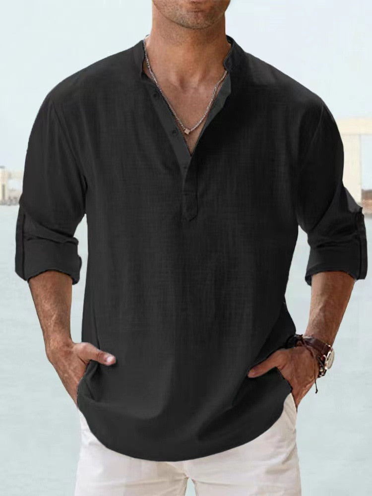 Anderson Collection | Men's Casual Button Down Shirt with Wrinkle-Resistant Fabric | Effortless Style for All-Day Comfort
