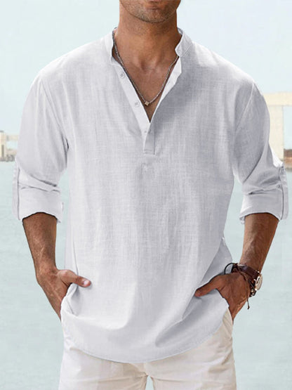 Anderson Collection | Men's Casual Button Down Shirt with Wrinkle-Resistant Fabric | Effortless Style for All-Day Comfort