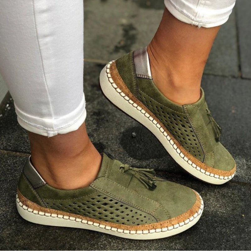 Arden Collection | Slip On Shoes with Arch Support & Breathable Comfort | Stylish Slip Resistant Shoes for All-Day Wear