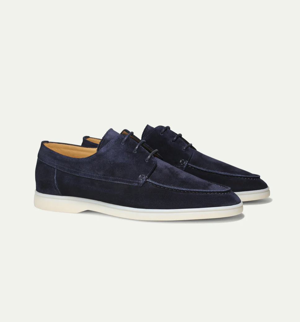 Brandon | Men's Lace-Up Casual Walking Shoes with Flexible Sole | Stylish Comfort for Everyday Wear