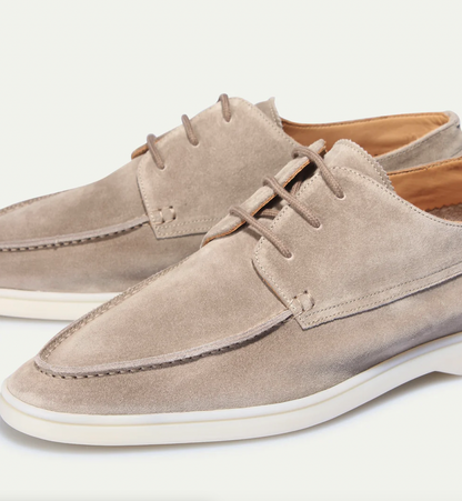Brandon | Men's Lace-Up Casual Walking Shoes with Flexible Sole | Stylish Comfort for Everyday Wear