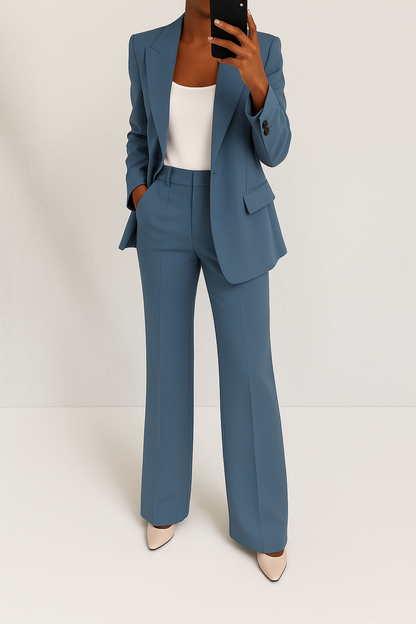 Brenda Collection | Women's Suit Set with Tailored Fit & Versatile Blazer | Stylish Combo for Office and Evening Wear