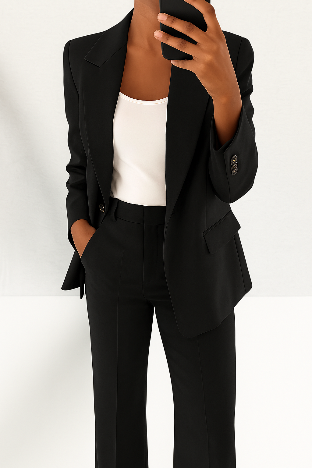Brenda Collection | Women's Suit Set with Tailored Fit & Versatile Blazer | Stylish Combo for Office and Evening Wear