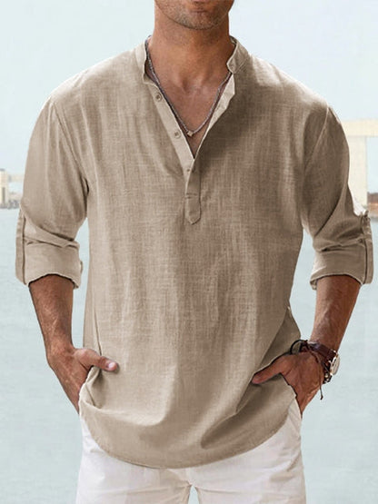 Brent Collection | Men's Casual Dress Shirt with Relaxed Fit & Wrinkle-Resistant Fabric | Effortless Style for All-Day Comfort