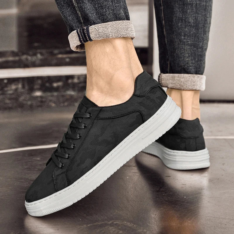 Canyon | Genuine Leather Sneakers with Durable Rubber Outsole | Versatile Style for Any Occasion