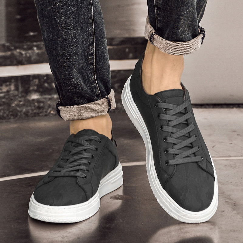 Canyon | Genuine Leather Sneakers with Durable Rubber Outsole | Versatile Style for Any Occasion