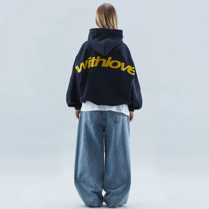 Casual Chic | Oversized Hoodie with Adjustable Hood | Comfortable Style for Everyday Wear