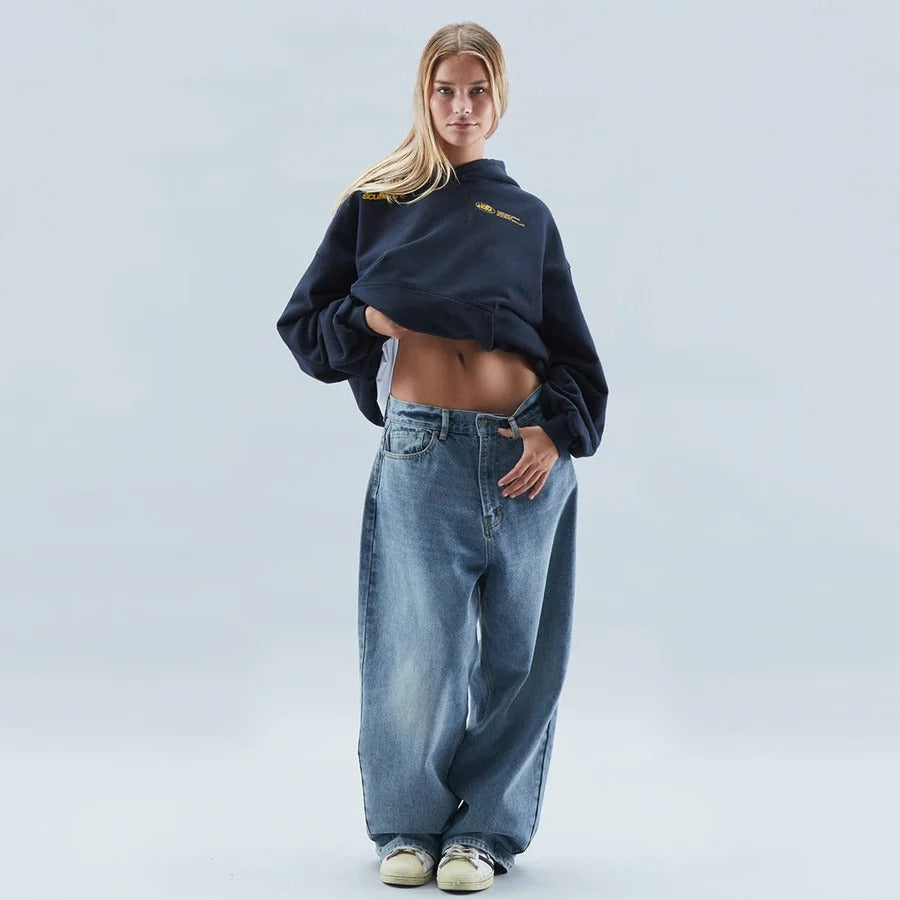 Casual Chic | Oversized Hoodie with Adjustable Hood | Comfortable Style for Everyday Wear