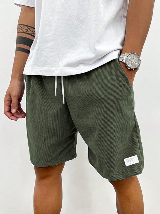 Casual Summer Men's Shorts with Adjustable Drawstring Waist | Lightweight & Comfortable Everyday Wear