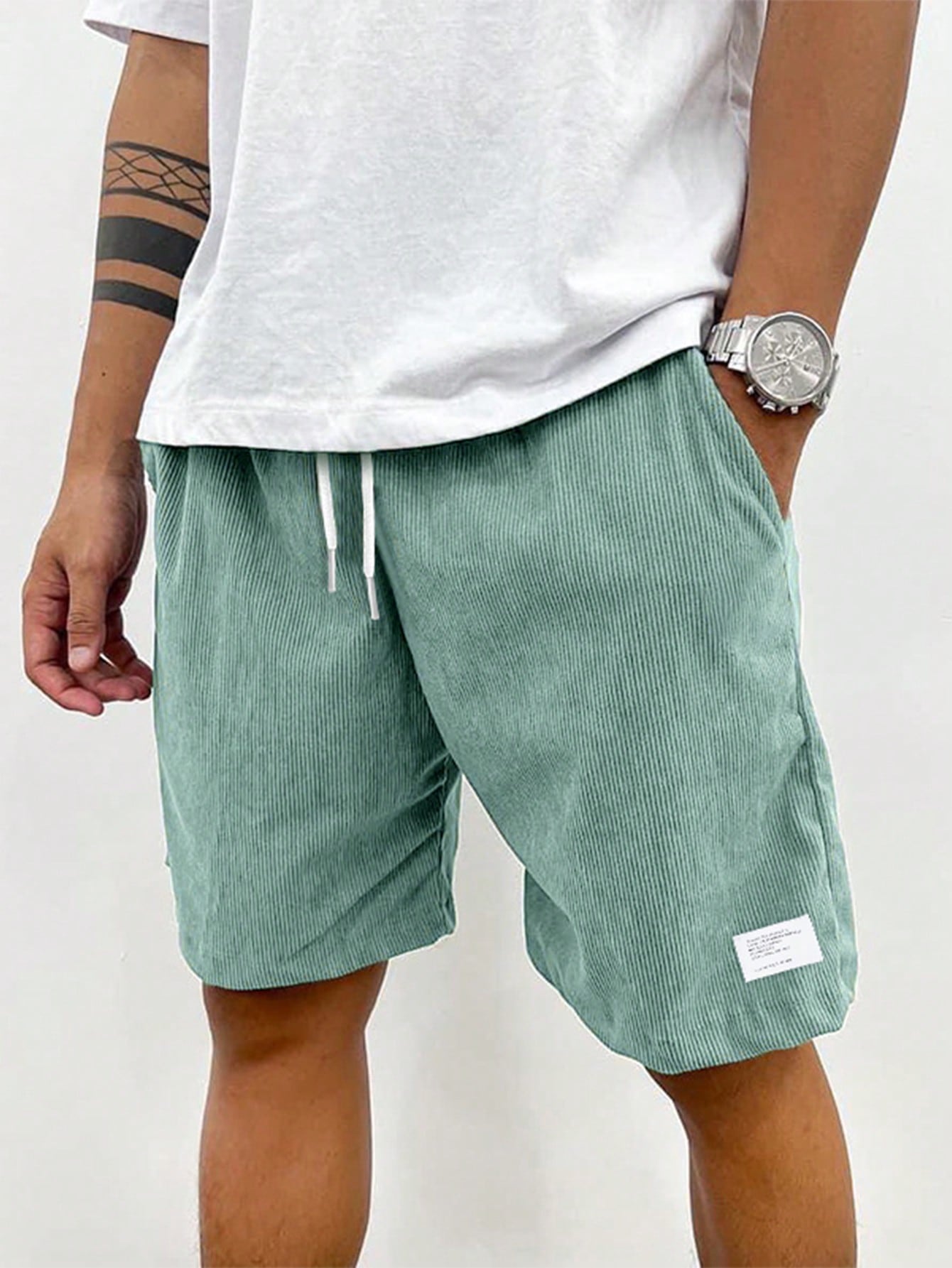 Casual Summer Men's Shorts with Adjustable Drawstring Waist | Lightweight & Comfortable Everyday Wear