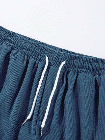 Casual Summer Shorts | Men's Shorts with Lightweight Fabric & Adjustable Drawstring | Relaxed Fit for Everyday Comfort