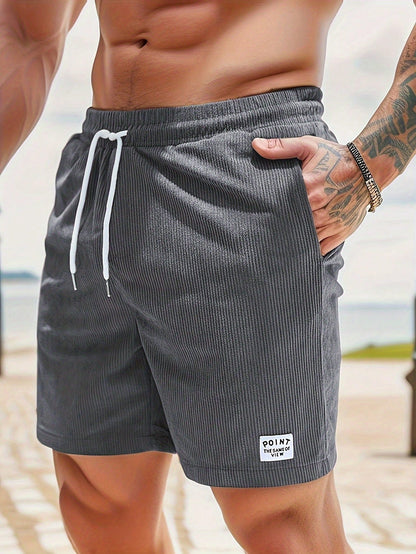 Casual Summer Shorts | Men's Shorts with Lightweight Fabric & Adjustable Drawstring | Relaxed Fit for Everyday Comfort