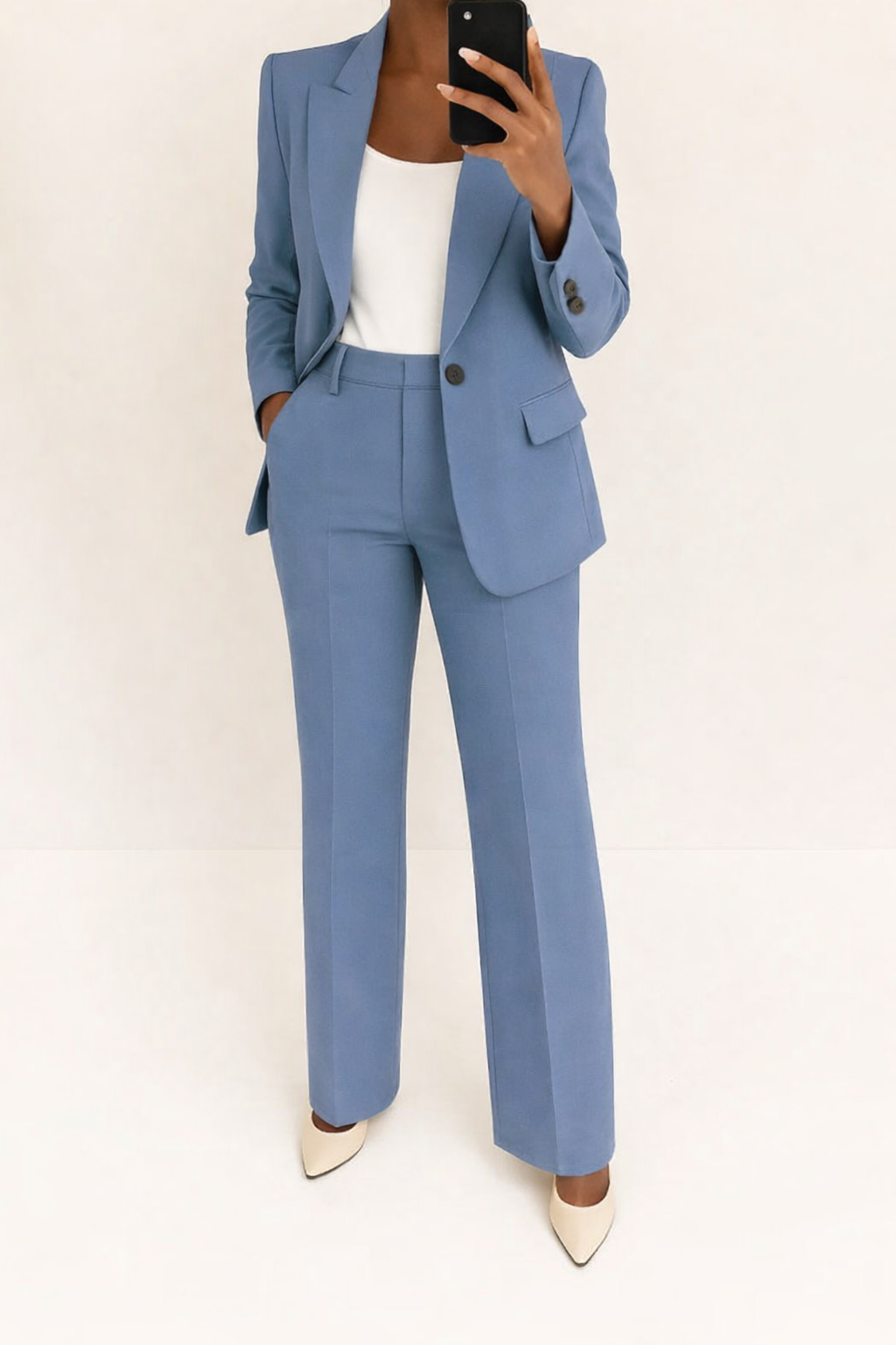 Julie™ Two-Piece Women's Suit — Tailored Blazer & Pants Set 1