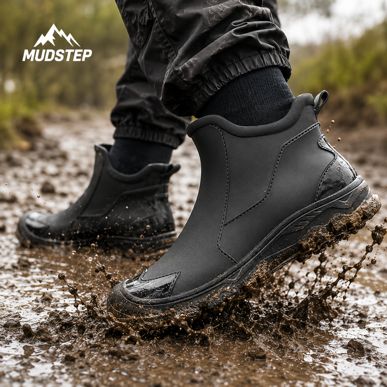 Slip-Resistant PVC Ankle Rain Boots — Unisex Outdoor 5
