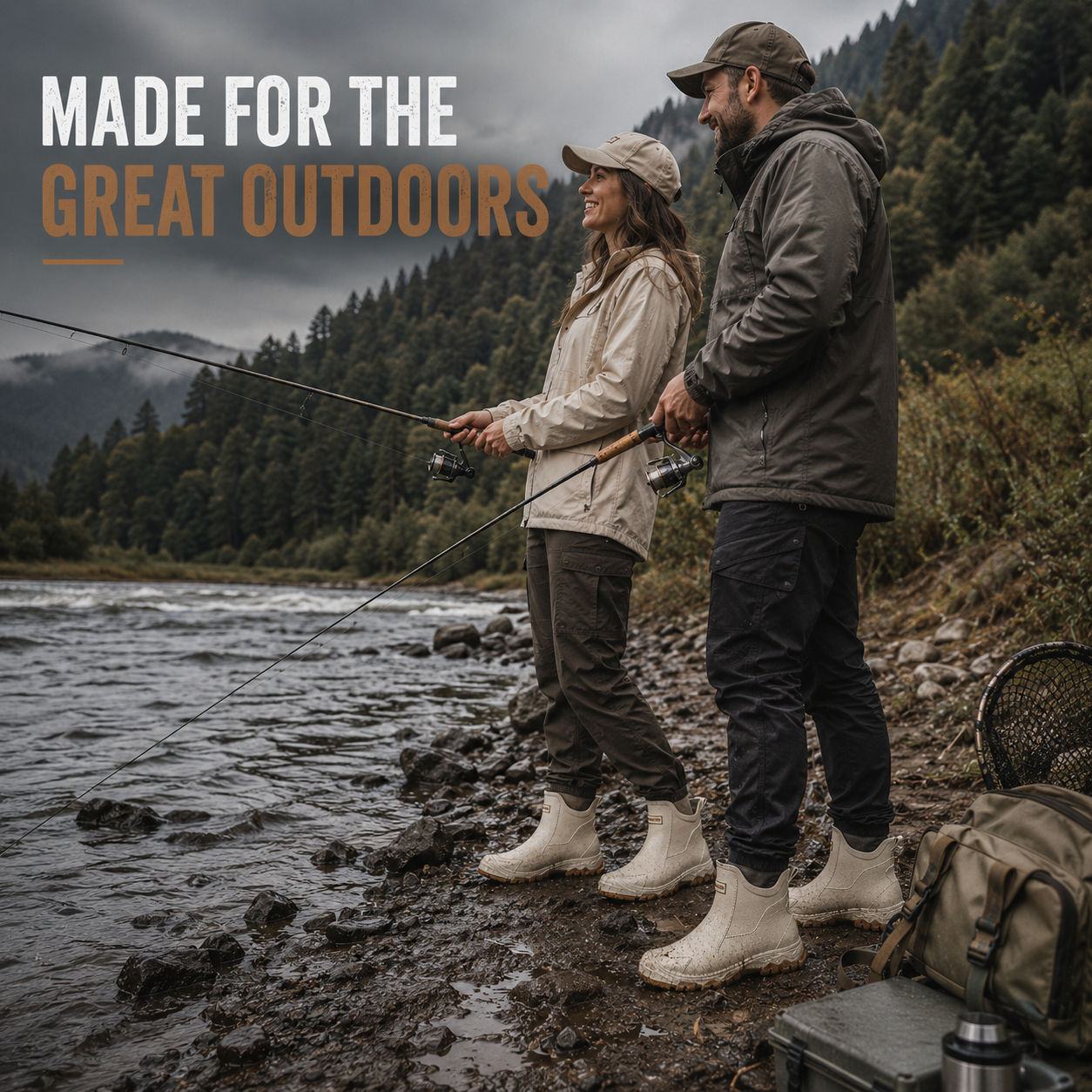 Slip-Resistant PVC Ankle Rain Boots — Unisex Outdoor 6