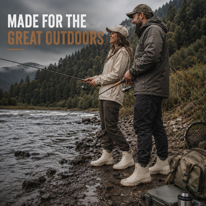 Slip-Resistant PVC Ankle Rain Boots — Unisex Outdoor 6
