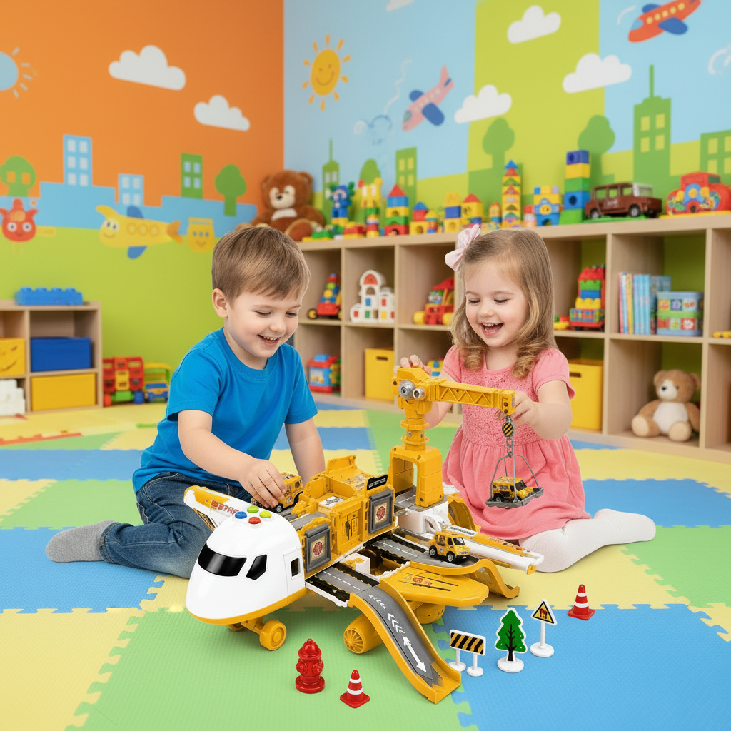 SkyMission Adventure Airplane Playset — Creative Role Play 9