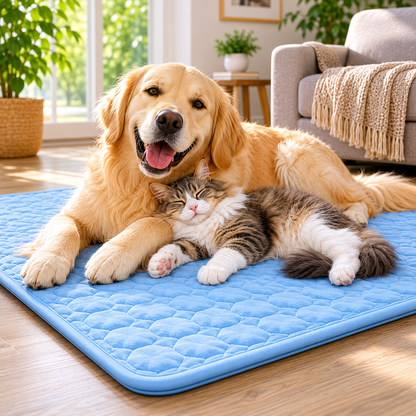 ChillPaws Cooling Pet Mat — Extra Large Bed for Dogs & Cats 1