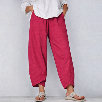 Tarni™ Chic Summer Pants — Breathable Linen-Feel Women's Trousers 4