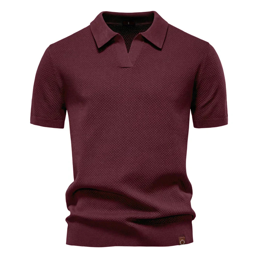 Classic Collection | Men's Polo Shirt with Structured Collar | Stylish Fit for Everyday Versatility