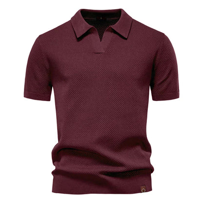 Classic Collection | Men's Polo Shirt with Structured Collar | Stylish Fit for Everyday Versatility