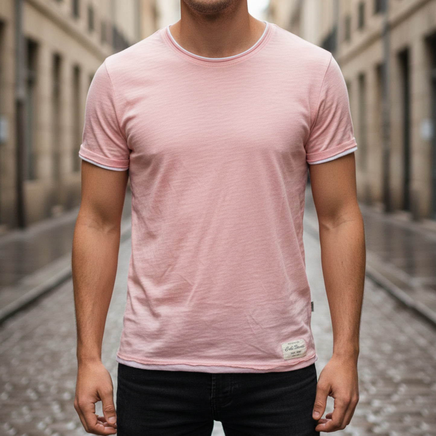 Classic Crew Neck | Men's T-Shirt with Soft Lightweight Fabric | Versatile Casual Wear for Everyday Comfort