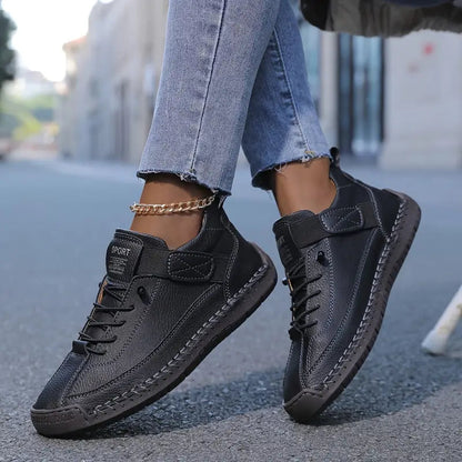 Comfort Step | Orthopedic Sneakers with Elastic Side Panels | Stylish Support for All-Day Comfort