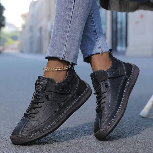 Comfort Step | Orthopedic Sneakers with Elastic Side Panels | Stylish Support for All-Day Comfort