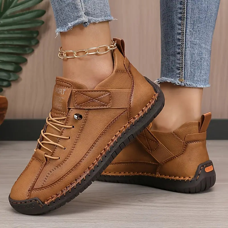 Comfort Step | Orthopedic Sneakers with Elastic Side Panels | Stylish Support for All-Day Comfort