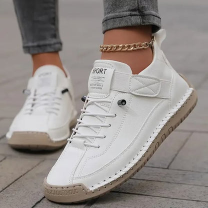 Comfort Step | Orthopedic Sneakers with Elastic Side Panels | Stylish Support for All-Day Comfort