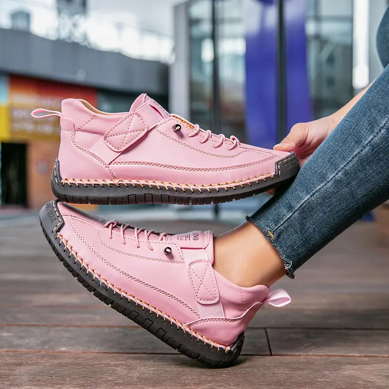 Comfort Step | Orthopedic Sneakers with Elastic Side Panels | Stylish Support for All-Day Comfort