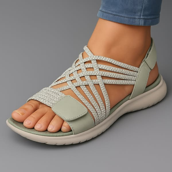 Comfort Step | Women's Sandals with Adjustable Strap for All-Day Support and Stability