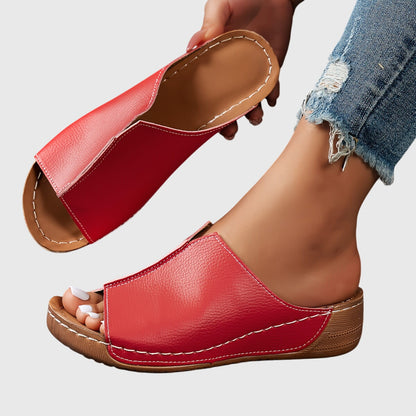 Comfort Step | Women's Sandals with Cushioned Sole | Stylish Open Toe Design for All-Day Comfort