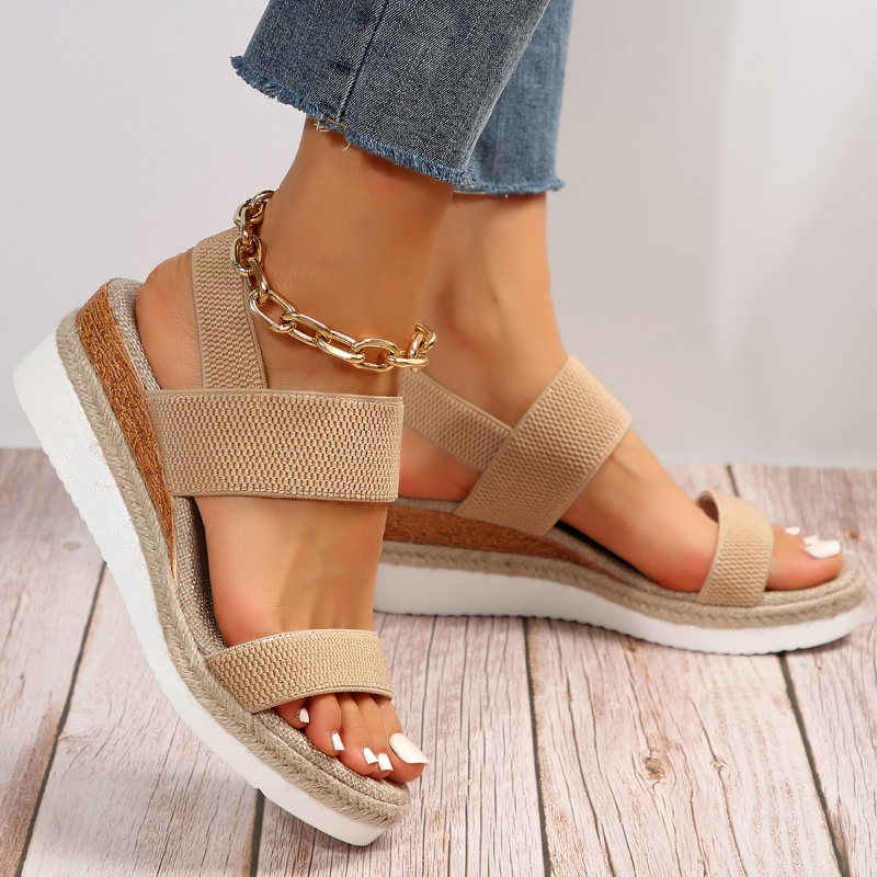 Comfort Steps | Orthopedic Sandals for Women with High Platform Design | Stylish Footwear for All-Day Comfort