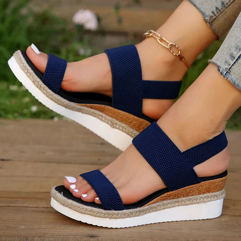 Comfort Steps | Orthopedic Sandals for Women with High Platform Design | Stylish Footwear for All-Day Comfort