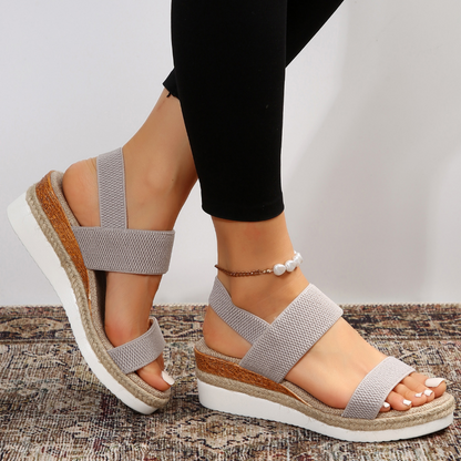 Comfort Steps | Orthopedic Sandals for Women with High Platform Design | Stylish Footwear for All-Day Comfort