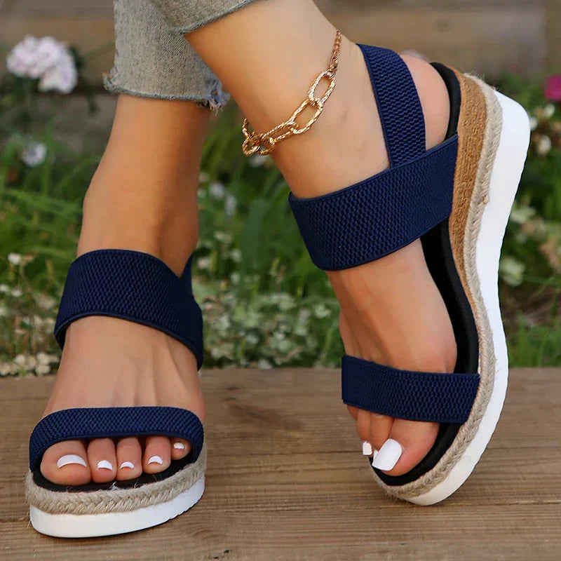 Comfort Steps | Orthopedic Sandals for Women with High Platform Design | Stylish Footwear for All-Day Comfort