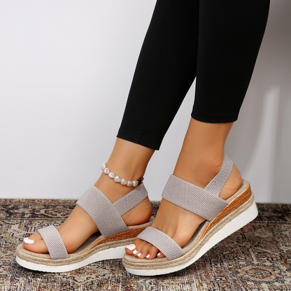 Comfort Steps | Orthopedic Sandals for Women with High Platform Design | Stylish Footwear for All-Day Comfort