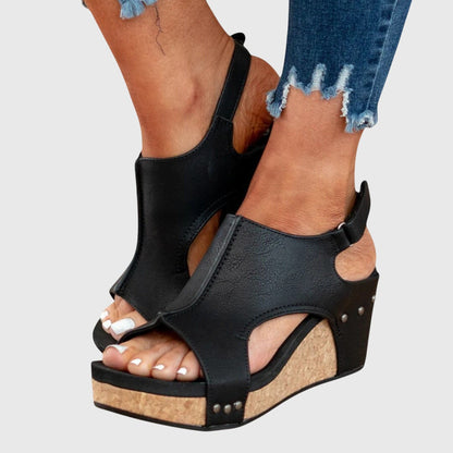 Comfort Steps | Women's Platform Sandals with Supportive Fit | Stylish Orthopedic Footwear for Everyday Comfort