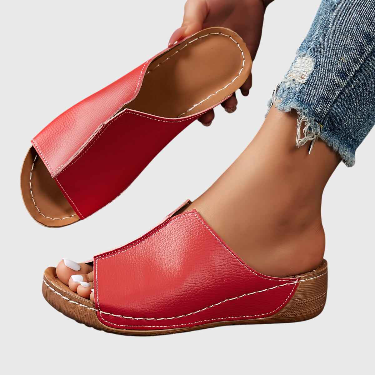 Comfort Walk | Women's Sandals with Cushioned Sole | Slip-On Design for All-Day Comfort