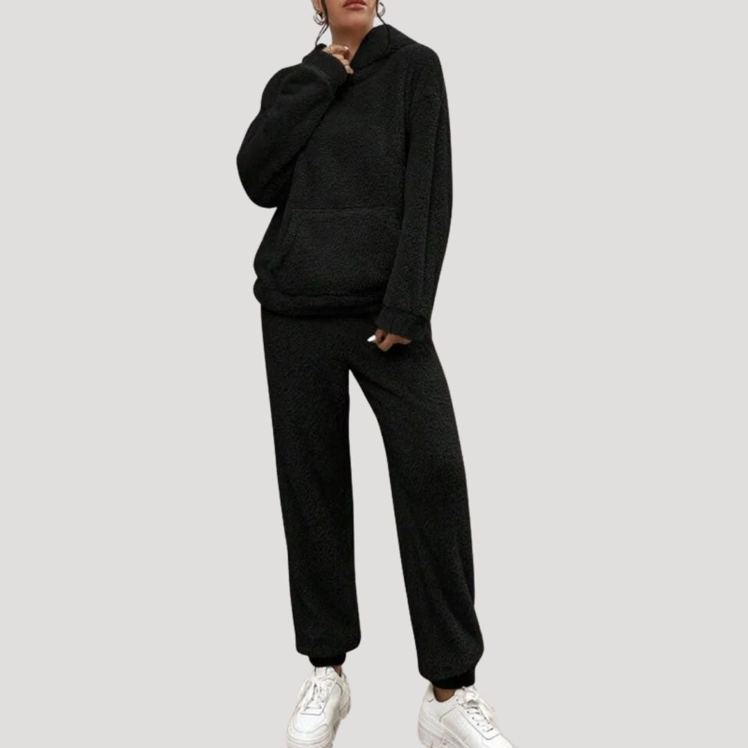Cozy Collection | Women's Loungewear Set with Hooded Top & Pants | Stylish Comfort for Effortless Spring Days