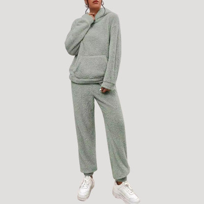 Cozy Collection | Women's Loungewear Set with Hooded Top & Pants | Stylish Comfort for Effortless Spring Days