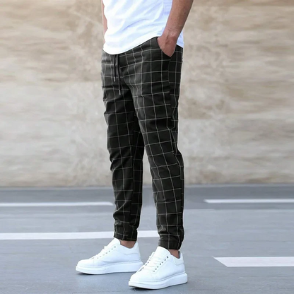 Crossmark | Men's Joggers with Tapered Fit & Soft Cotton Blend | Stylish Comfort for Everyday Wear