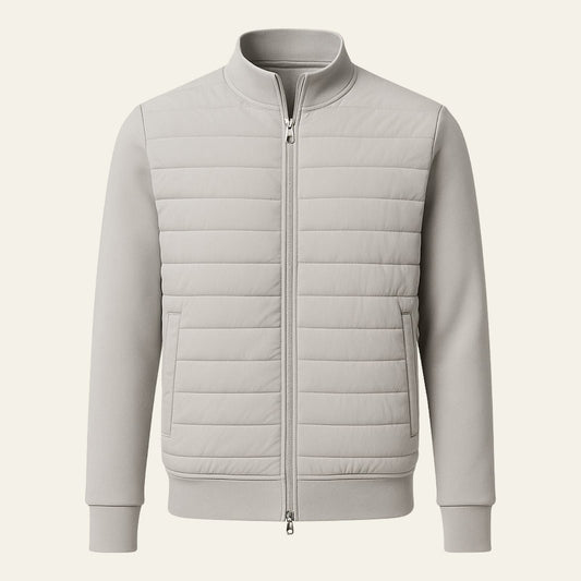 Dante Collection | Men's Puffer Jacket with Soft-Touch Sleeves | Stylish Comfort for Urban Adventures