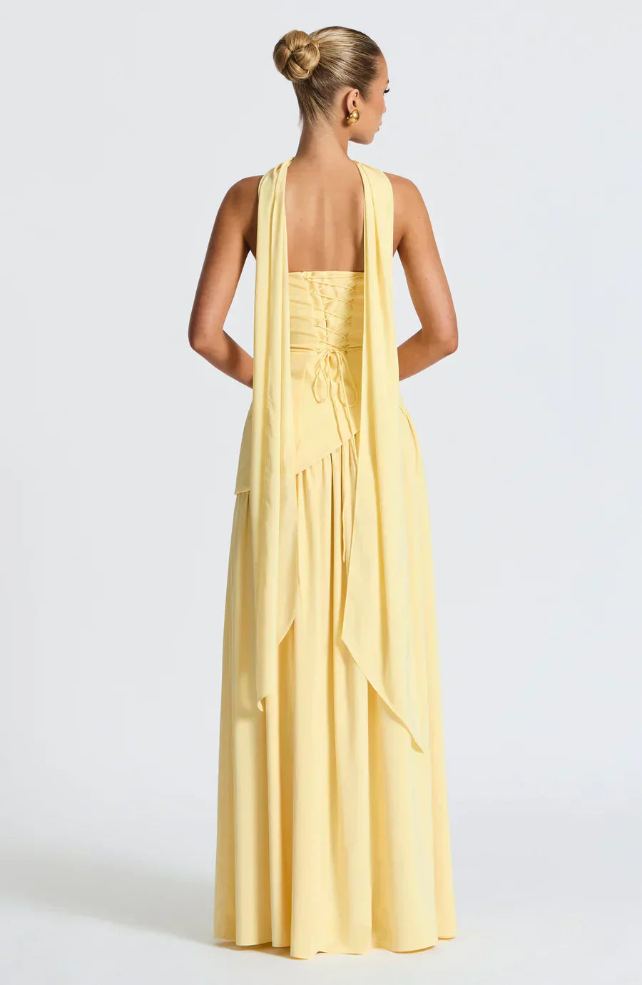 Elegant Asymmetric Maxi Dress for Women with Fitted Silhouette | Perfect Long Dress for Weddings and Formal Events