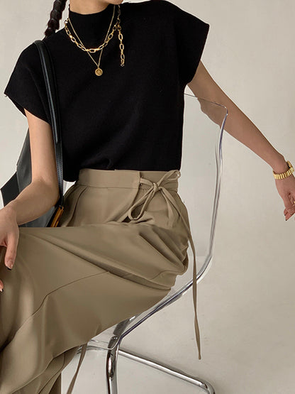Elegant Casual Collection | Women's Top with Mock Neck Design | Versatile Style for Effortless Summer Outfits