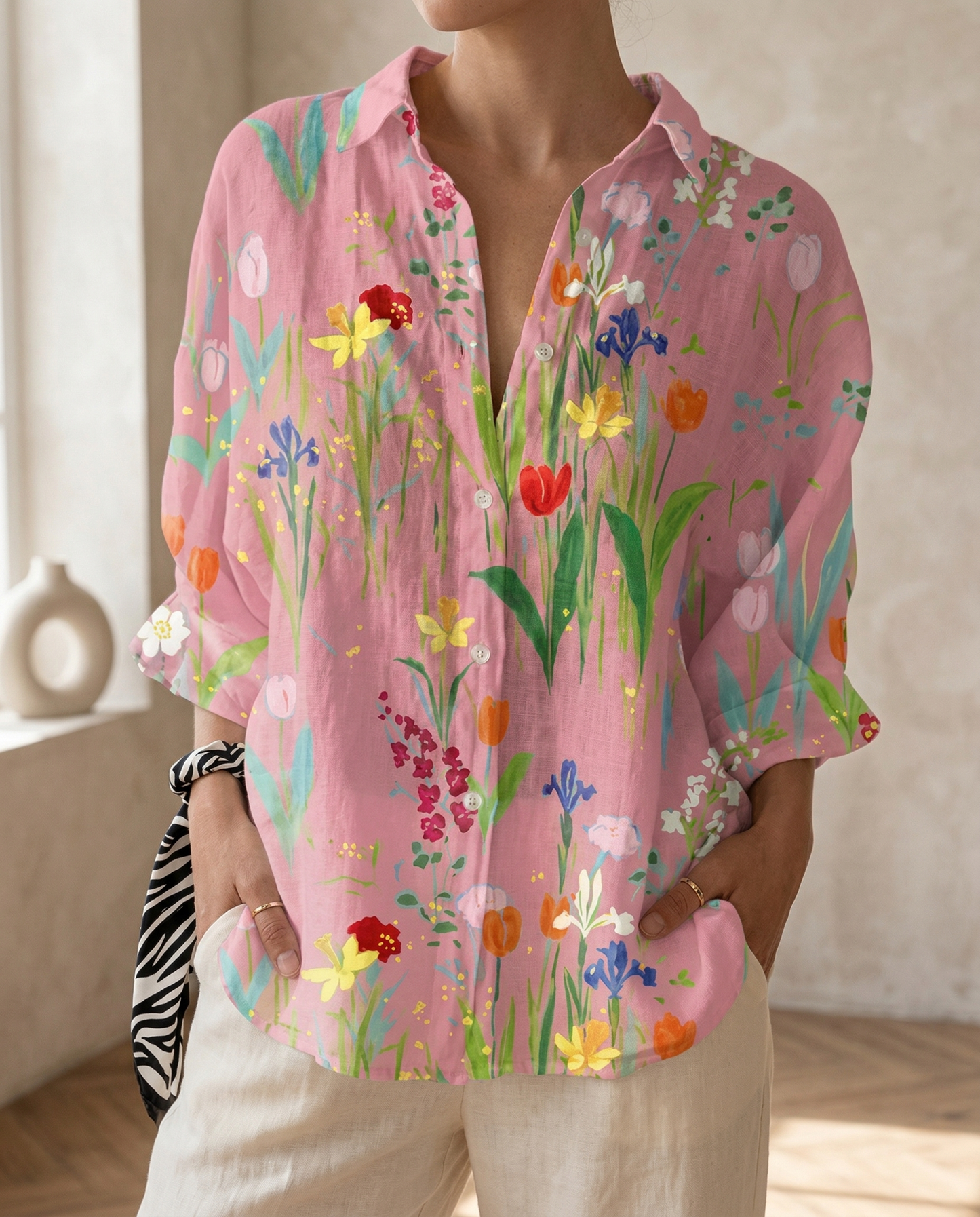 Elegant Collection | Women's Blouse with Lightweight Breathable Fabric | Effortless Everyday Style