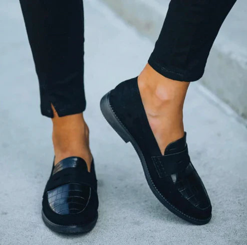 Elegant Comfort | Women's Loafers with Cushioned Insole | Stylish Slip-On Design for All-Day Wear